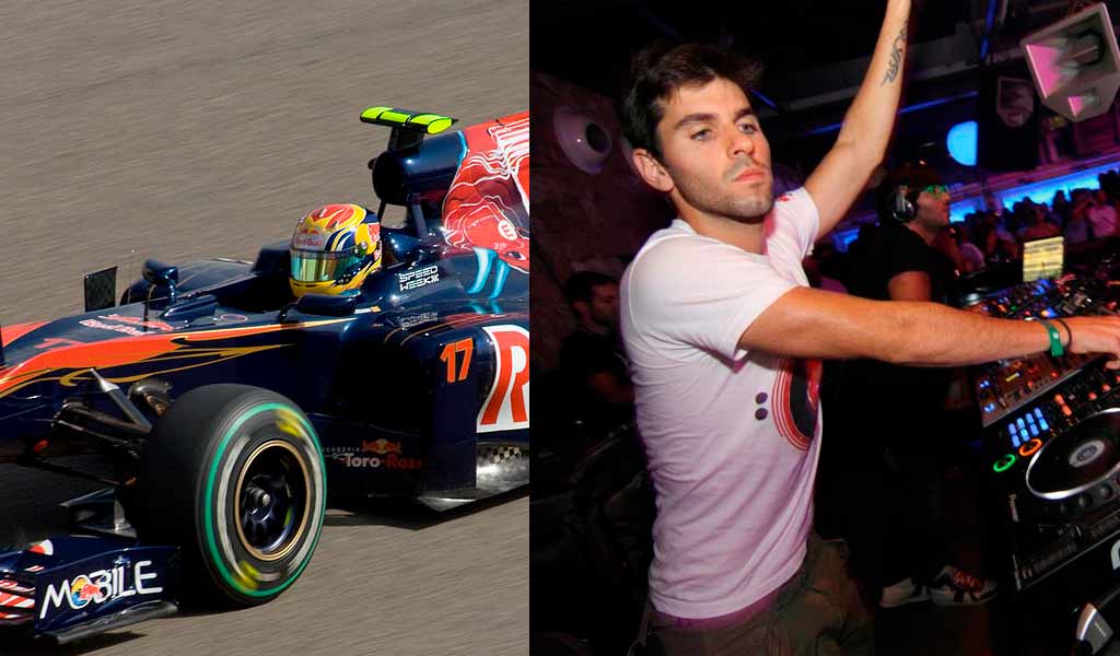 Piloto y DJ Jaime Alguersuari